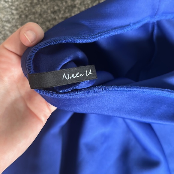 Blue Skater Skirt - Picture 3 of 4